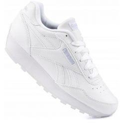 Damskie buty sportowe sneakersy ORTHOLITE REEBOK REWIND RUN. Białe buty sportowe na co dzień damskie Reebok, bez wzorów, trekkingowe. Za 219.00 zł.
