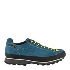 Buty turystyczne LOMER BIO NATURALE LOW MTX. Niebieskie buty trekkingowe męskie LOMER, z gumy, bez zapięcia. Za 399.99 zł.