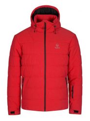 Halti Kurtka narciarska "Mellow" w kolorze czerwonym rozmiar: M. Czerwone kurtki narciarskie i snowboardowe damskie Halti, m, bez wzorów, bez kaptura. Za 457.95 zł.