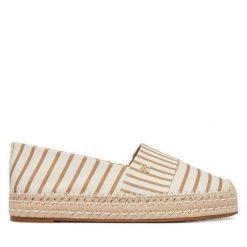 Espadryle Tommy Hilfiger. Brązowe espadryle damskie Tommy Hilfiger, bez wzorów, bez obcasa. Za 359.99 zł.