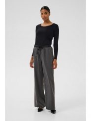 Kaffe Koszulka w kolorze czarnym rozmiar: M. Czarne bluzki damskie Kaffe, m, bez wzorów, bez kołnierzyka, bez ramiączek. Za 100.28 zł.