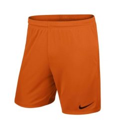Męskie Spodenki Dry Park III. Brązowe szorty męskie Nike, bez wzorów, sportowe. Za 102.99 zł.