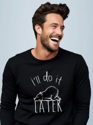 WOOOP Bluza w kolorze czarnym rozmiar: S. Czarne bluzy bez kaptura męskie Wooop, s, z bawełny. Za 56.99 zł.