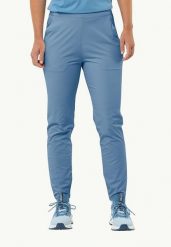 JACK WOLFSKIN Spodnie softshell damskie Prelight Pants W elemental blue-S. Czerwone spodnie materiałowe damskie Jack Wolfskin, bez wzorów, z elastanu. Za 265.55 zł.