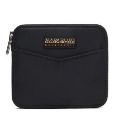 Portfel Napapijri. Czarne portfele męskie Napapijri, bez wzorów. Za 169.99 zł.