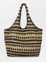 Becksöndergaard Shopper bag w kolorze jasnobrązowo-czarnym - 60 x 36 cm rozmiar: onesize. Brązowe shopper bag damskie Becksöndergaard, bez wzorów, z materiału, bez dodatków. Za 165.99 zł.