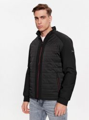 Guess Kurtka przejściowa M3BL11 WFOO0 Czarny Regular Fit. Czarne kurtki męskie Guess, m, z aplikacjami, z syntetyku, bez kaptura. W wyprzedaży za 679.99 zł.