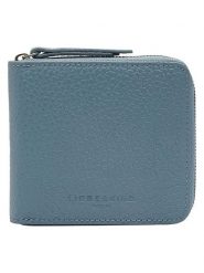 Liebeskind Berlin Skórzany portfel w kolorze błękitnym - 16 x 14 x 4 cm rozmiar: onesize. Niebieskie portfele damskie LIEBESKIND BERLIN, bez wzorów, z materiału. Za 208.99 zł.