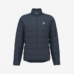 Kurtka puchowa Head Club Kinetic. Niebieskie kurtki męskie HEAD, xl, bez wzorów, z puchu, sportowe, bez kaptura. Za 774.00 zł.