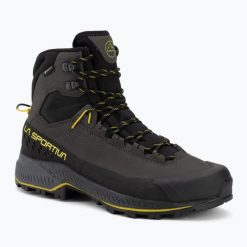 Buty trekkingowe męskie La Sportiva TX5 Evo Mid GTX. Szare buty trekkingowe męskie La Sportiva, z gore-texu, przed kolano, bez zapięcia, wspinaczkowe, gore-tex. Za 1,211.70 zł.