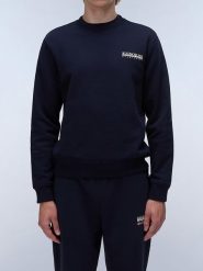 Napapijri Bluza w kolorze granatowym rozmiar: XS. Niebieskie bluzy bez kaptura męskie Napapijri, xs. Za 105.14 zł.