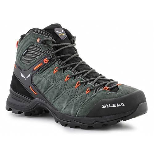 Buty trekkingowe męskie Salewa MS Alp Mate Mid WP. Buty trekkingowe męskie Salewa, z materiału, za kostkę, bez zapięcia, trekkingowe. Za 631.75 zł.