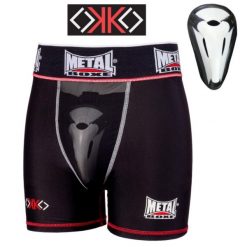 Szorty do boksu Extra Cup Metal Boxe oko. Czarne szorty damskie METAL BOXE, bez wzorów, z lycry. Za 193.50 zł.