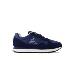 Buty LE COQ SPORTIF JET STAR_2 Niebieski. Niebieskie buty trekkingowe męskie Le Coq Sportif, ze skóry, bez zapięcia, trekkingowe. Za 314.99 zł.