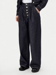 KARL LAGERFELD Jeansy A1W10133 Granatowy Loose Fit. Niebieskie jeansy damskie Karl Lagerfeld. Za 449.99 zł.