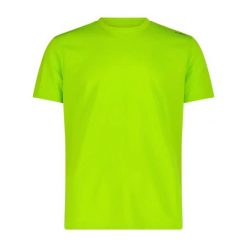 T-shirt CMP. Zielone t-shirty męskie CMP, bez wzorów, bez kołnierzyka. Za 46.99 zł.