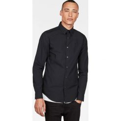 G-Star Raw - Koszula. Czarne koszule męskie G-Star Raw, l, bez wzorów, z bawełny, bez kołnierzyka, bez ramiączek. W wyprzedaży za 229.90 zł.