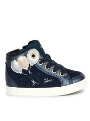 Geox Sneakersy B Kilwi Girl B36D5B 022NF C4P1W M Granatowy. Niebieskie buty sportowe dziewczęce Geox, bez wzorów, ze skóry, bez zapięcia. Za 289.99 zł.