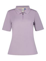 LUHTA Funkcyjna koszulka polo "Aerola" w kolorze fioletowym rozmiar: XL. Różowe bluzki sportowe damskie Luhta, xl, bez kołnierzyka, bez ramiączek. Za 96.60 zł.