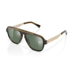 Okulary przeciwsłoneczne aviator (pilotki) Siroko Flier Green Tortoise. Zielone okulary przeciwsłoneczne damskie SIROKO. Za 301.00 zł.