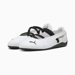 Puma Baleriny damskie produkt sportowy damski. Czarne baleriny damskie Puma, bez wzorów, z materiału, bez obcasa. Za 503.10 zł.