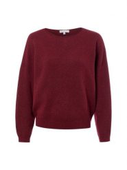 Marie Lund Sweter Kobiety czerwony, L. Czerwone swetry klasyczne damskie Marie Lund, l, z wełny, bez kołnierzyka. Za 249.95 zł.