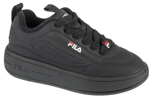 Buty sportowe Sneakersy damskie, Superbubble Wmn. Czarne buty sportowe na co dzień damskie Fila, bez wzorów, z materiału, trekkingowe. Za 506.00 zł.