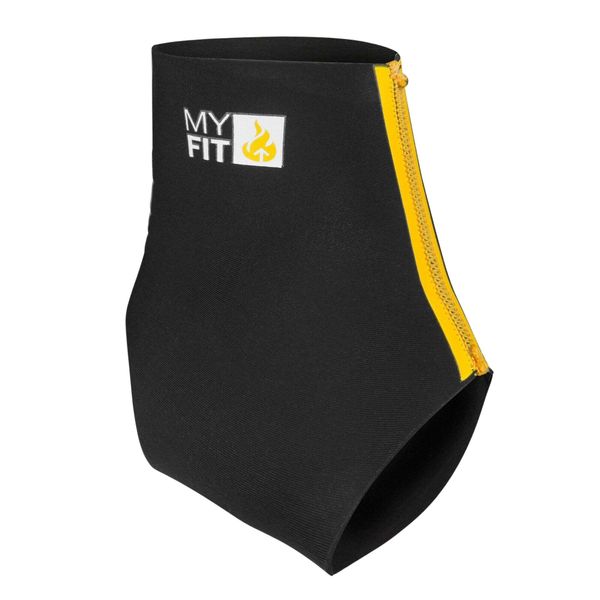 Ochraniacze na kostki Myfit Footies Low 3mm (x2). Czarne kapcie damskie MYFIT. Za 162.50 zł.