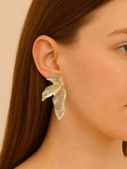 Heliophilia Kolczyki-wkrętki z cyrkoniami rozmiar: onesize. Żółte kolczyki damskie Heliophilia, z cyrkonią, z mosiądzu. Za 26.99 zł.