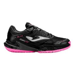 Buty do tenisa Joma Slam Lady 2401 TSLALW2401OM czarne. Czarne obuwie treningowe damskie na fitness i siłownię. Za 501.51 zł.