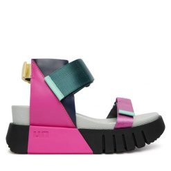 Sandały United Nude. Sandały damskie United Nude, bez wzorów, bez obcasa, na koturnie. Za 1,049.00 zł.