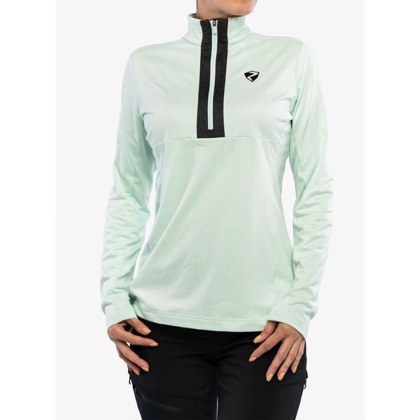 Bluza damska z zamkiem 1/2 Ziener Japra. Zielone bluzy bez kaptura damskie Ziener, l. Za 179.99 zł.