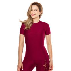 Koszulka do jazdy konnej damska Eqst Elite letnia. Niebieskie t-shirty damskie EQST, xs, bez wzorów, bez kołnierzyka. Za 96.00 zł.