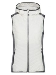 CMP Kamizelka hybrydowa w kolorze biało-szarym rozmiar: 40. Białe kamizelki damskie CMP, s, z materiału. Za 135.17 zł.