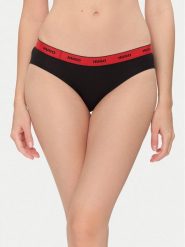 HUGO Figi klasyczne 50545716 Czarny. Czarne figi damskie Hugo, xs, bez wzorów, z bawełny. Za 79.99 zł.