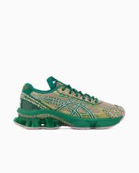 Buty ASICS Gel-Kinetic Fluent Różowe/Zielone. Czerwone buty sportowe na co dzień męskie Asics, z materiału, bez zapięcia, trekkingowe. Za 971.40 zł.