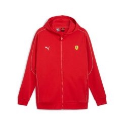 Bluza Sportowa Męska Puma Ferrari Race. Czerwone bluzy sportowe męskie Puma, bez wzorów, sportowe, bez kołnierzyka, bez ramiączek. Za 329.99 zł.