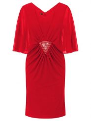 APART Sukienka w kolorze czerwonym rozmiar: 36. Czerwone sukienki damskie Apart, bez wzorów, bez kołnierzyka, bez ramiączek, mini. Za 187.99 zł.