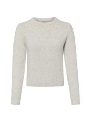 Marie Lund Sweter z domieszką wełny Kobiety szary, XL. Szare swetry klasyczne damskie Marie Lund, xl, z wełny, bez kołnierzyka. Za 129.95 zł.