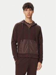 MICHAEL Michael Kors Bluza CF552Q55MF Brązowy ciemny Regular Fit. Brązowe bluzy bez kaptura męskie MICHAEL Michael Kors, m, z bawełny. Za 879.99 zł.