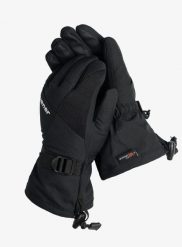 Rękawiczki dziecięce Ziener Lani GTX Junior. Czarne rękawiczki dziecięce Ziener, z gore-texu, bez ramiączek. Za 159.49 zł.