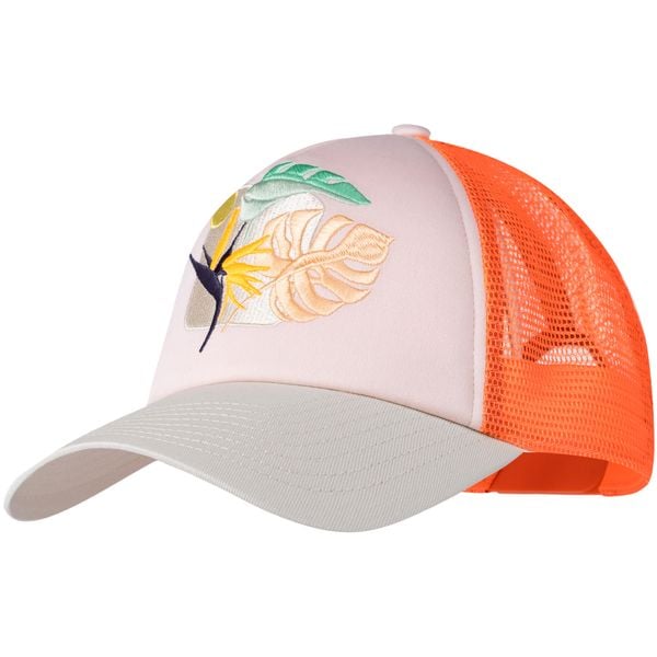 Czapka z daszkiem BUFF TRUCKER CAP MYIR MULTI. Brązowe czapki męskie Buff, bez wzorów, z materiału. Za 71.00 zł.