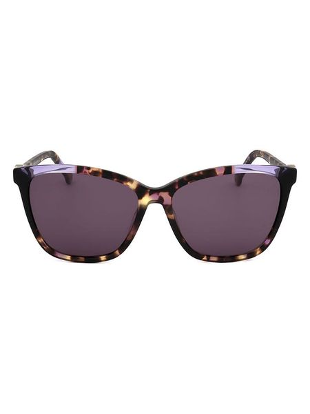Carolina Herrera Damskie okulary przeciwsłoneczne w kolorze brązowo-fioletowym rozmiar: 58. Brązowe okulary przeciwsłoneczne damskie carolina herrera. Za 227.15 zł.