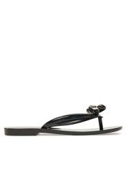 Melissa Japonki Melissa Harmonic Chrome X Ad 35997 Czarny. Czarne klapki damskie Melissa, bez wzorów, z tworzywa sztucznego, bez obcasa. Za 269.99 zł.
