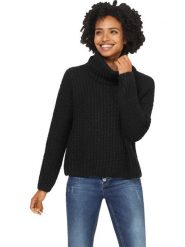 Heine Golf w kolorze czarnym rozmiar: 50. Czarne golfy damskie Heine, bez wzorów, bez ramiączek. Za 57.60 zł.