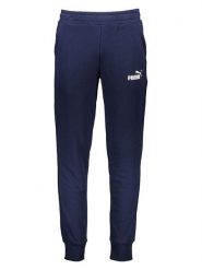 Puma Spodnie dresowe "Essentials" w kolorze granatowym rozmiar: L. Niebieskie spodnie dresowe męskie Puma, bez wzorów, z dresówki. Za 162.95 zł.
