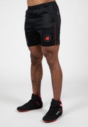 Broxton Szorty - Czarny. Czarne szorty męskie GORILLA WEAR, bez wzorów, z poliesteru. Za 209.00 zł.