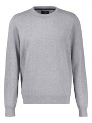 Lerros Sweter w kolorze jasnoszarym rozmiar: XXL. Szare swetry męskie Lerros, xxl, bez wzorów, z bawełny, bez kołnierzyka. Za 149.95 zł.
