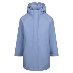 Trespass Maydew - Damska kurtka przeciwdeszczowa Tp50 Chabrowa. Niebieskie kurtki damskie Trespass, bez wzorów, z puchu, bez kaptura. Za 272.99 zł.