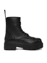 G-Star Raw Trzewiki CEO-WB-ADELA-07 Czarny. Czarne botki damskie G-Star Raw, ze skóry, retro, bez obcasa, na płaskiej podeszwie, bez zapięcia. Za 399.99 zł.